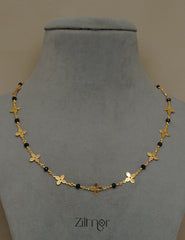 PE1011299 - Gold toned Simple  Necklace