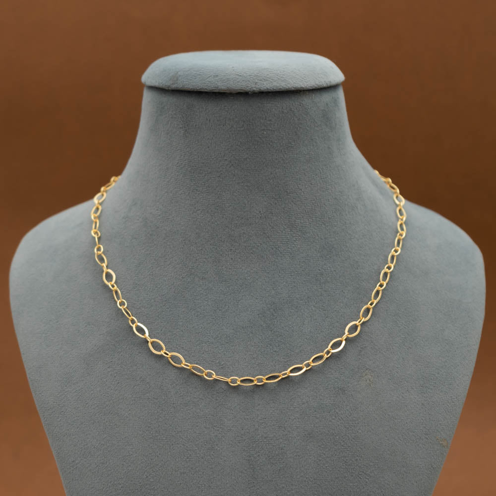 Gold toned Simple chain - SK10013