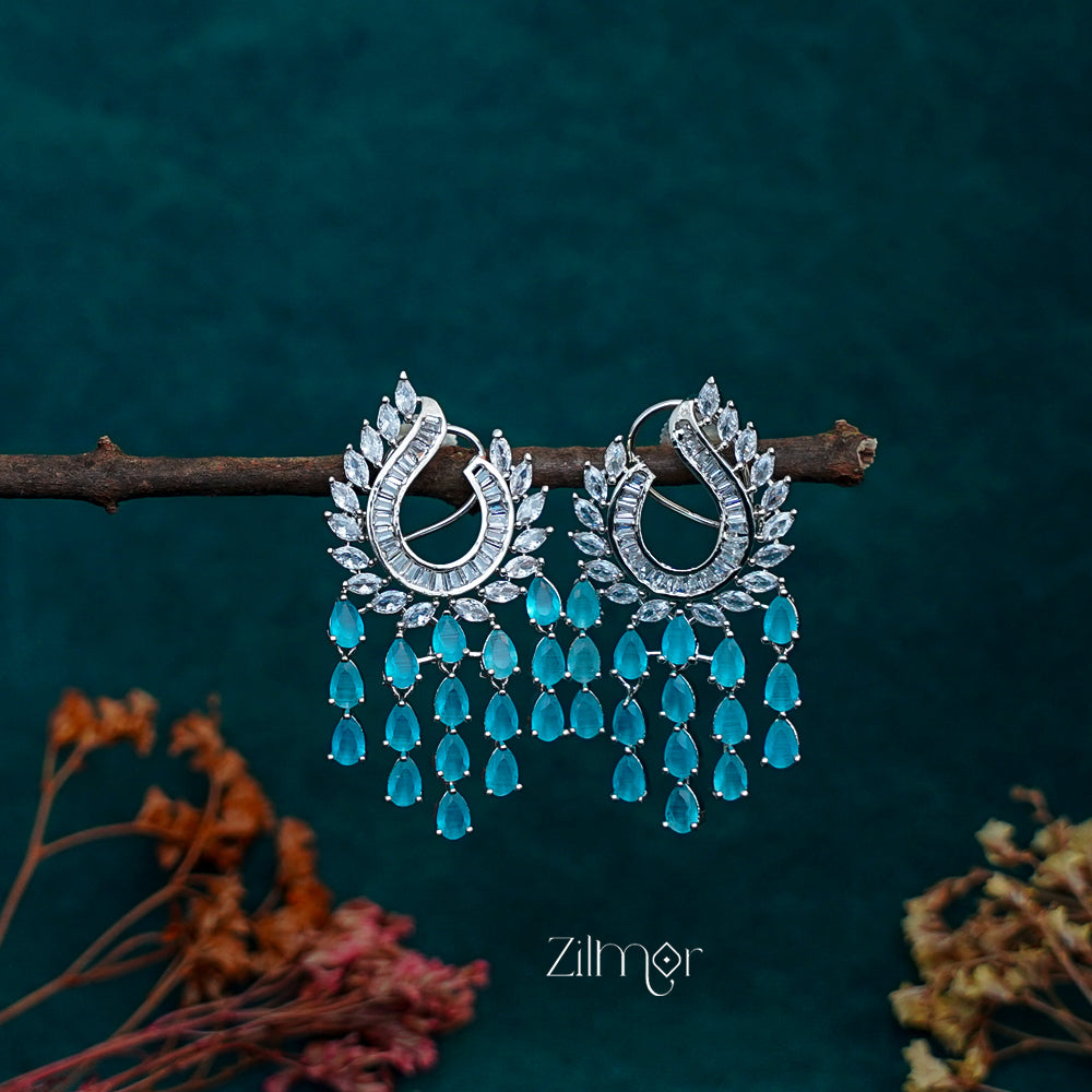 OT1011215 - AD Stone Dangler Earrings (color option)