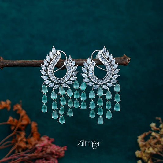 OT1011215 - AD Stone Dangler Earrings (color option)