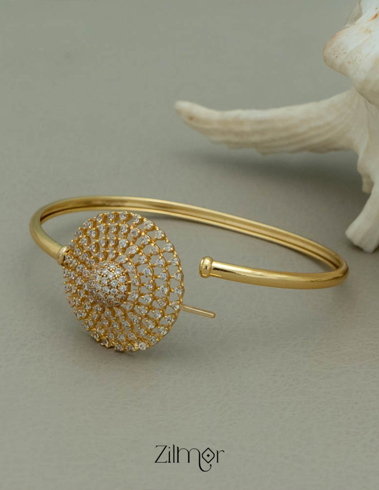 FS101583 - AD Stone Openable Bangle 3-Zilmor