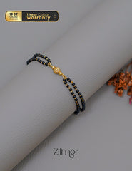 KT1011539 - Gold Toned  Double Layer Mangalsutra Bracelet 1-Zilmor