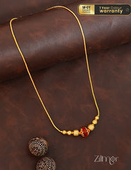 KY101911 - Daily Wear Simple Necklace 3-Zilmor