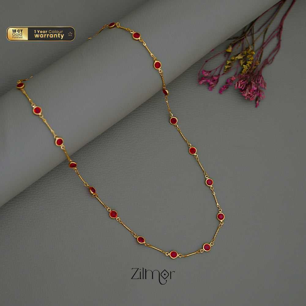 PE1011298 - Semi Precious stone daily wear necklace