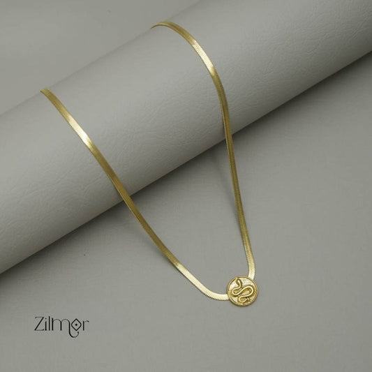 AI101096 - Simple pendant Necklace