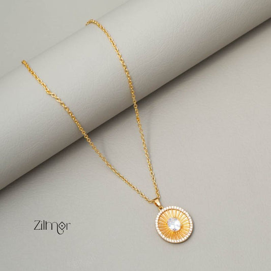Simple pendant Necklace - SG10070