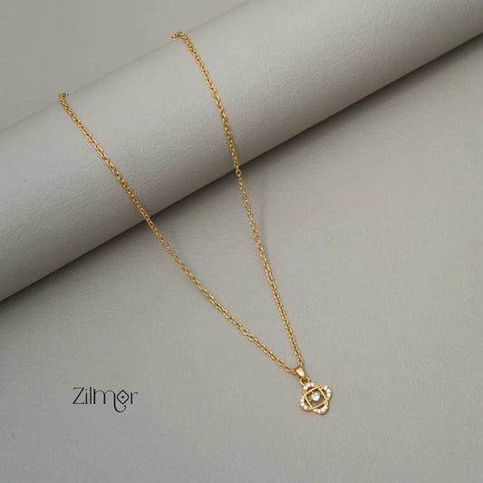 Daily Wear Simple pendant Necklace - PE100399