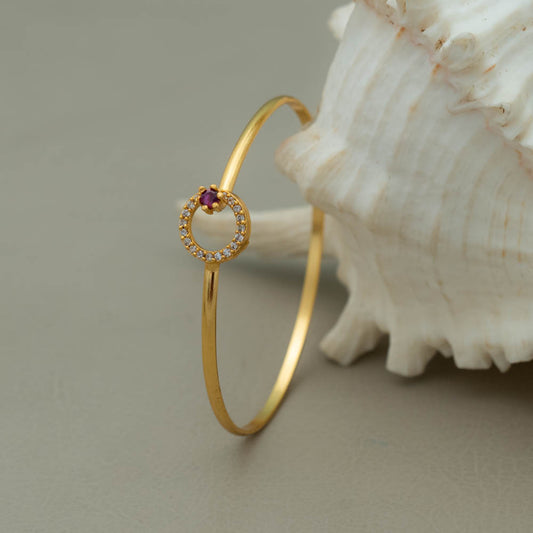 PP101208 - Gold Plated Openable Bangle