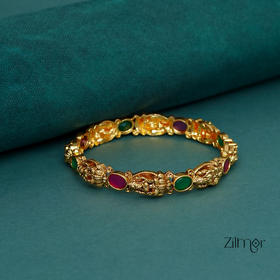 KA100585 -  Antique Traditional Lakshmi Bangle