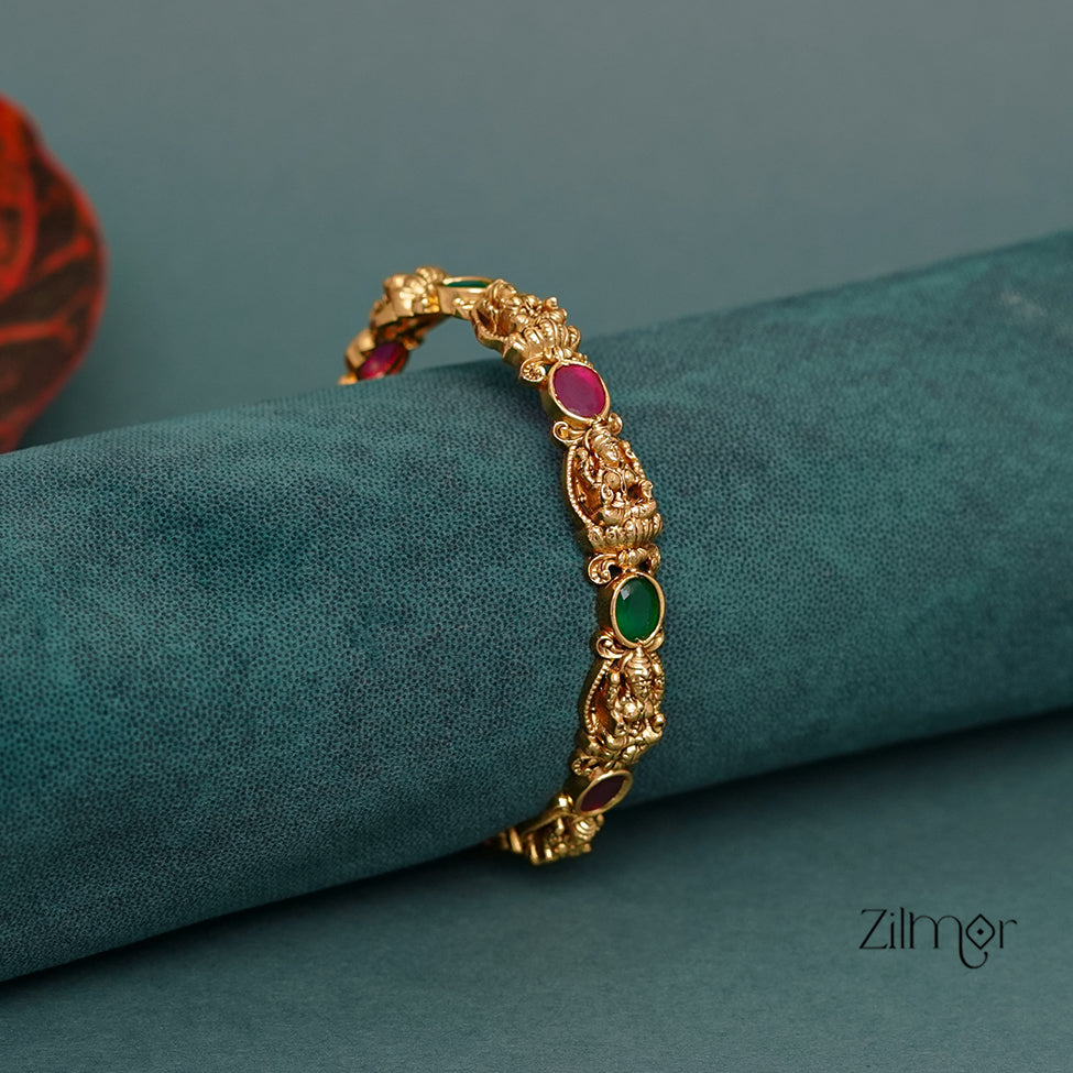 KA100585 -  Antique Traditional Lakshmi Bangle