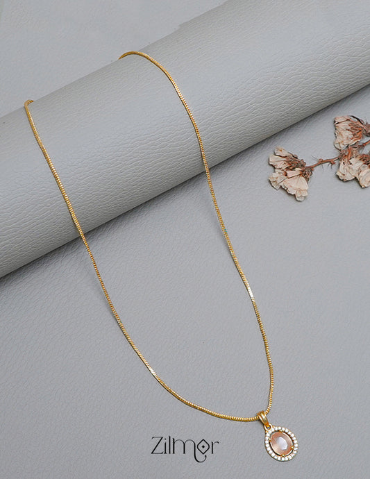 Simple pendant Necklace -SG100518