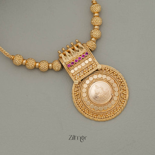 PP101881 - Gold Plated Lakshmi Necklace