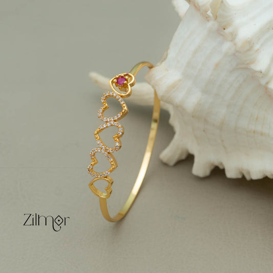 PP101206 - Gold Plated Openable Bangle