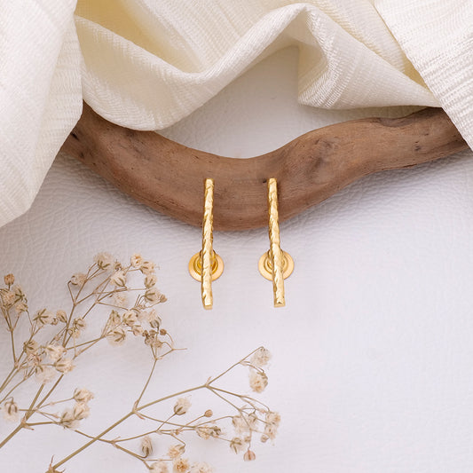 Brass Stick Earrings - AS100758