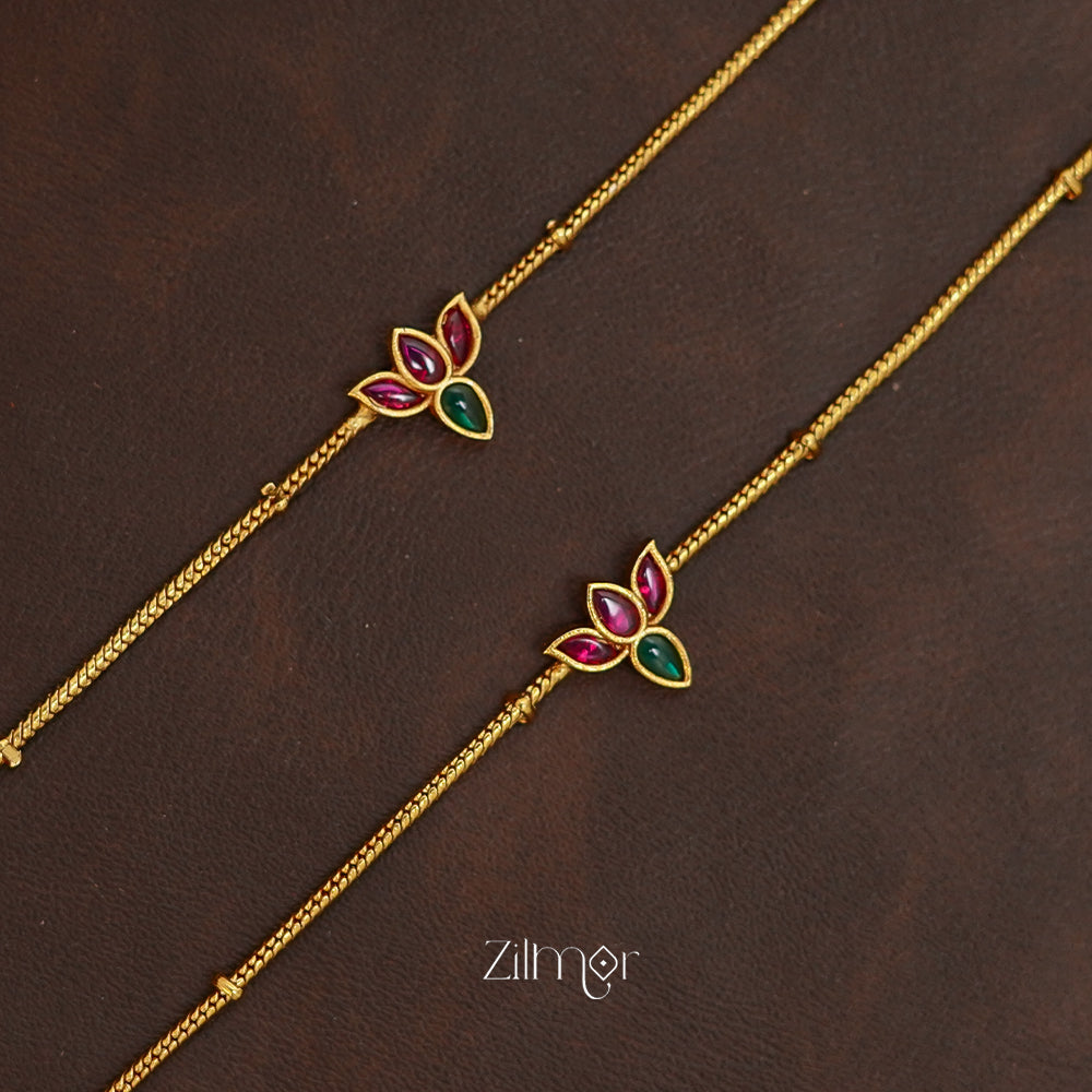 SN1011372 - Kemp Lotus pair Anklets