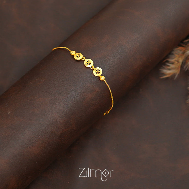 ZK1011390- Gold Toned  Bracelet