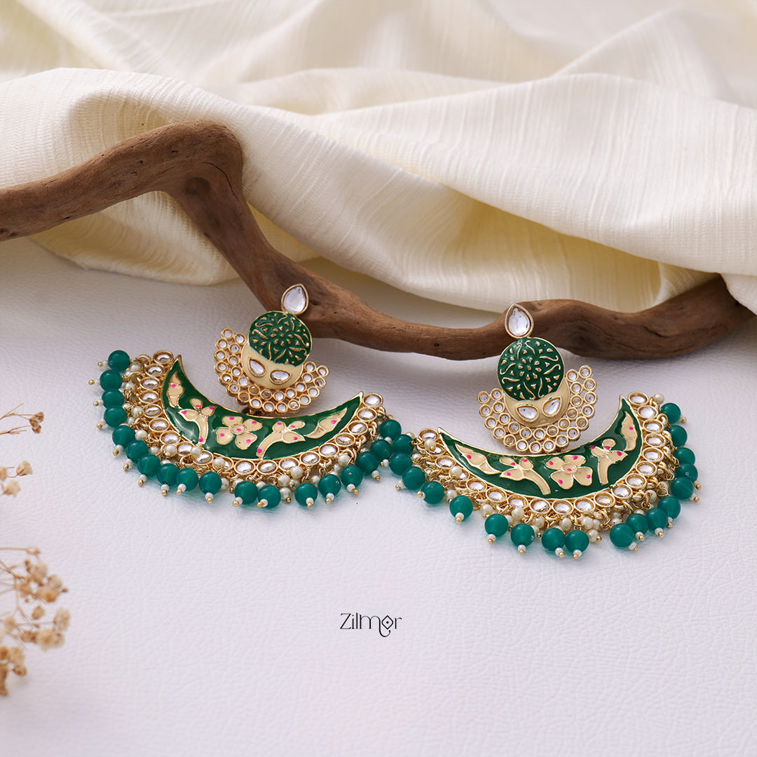 Chandbali Wedding Earrings - KG100836