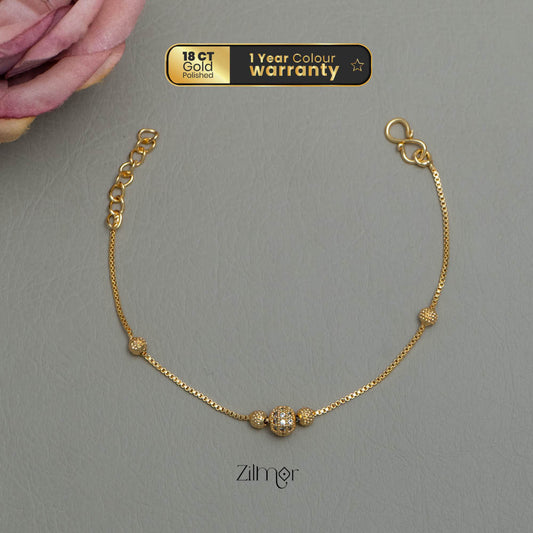 PP101873 - Gold Toned  Daily Wear Bracelet