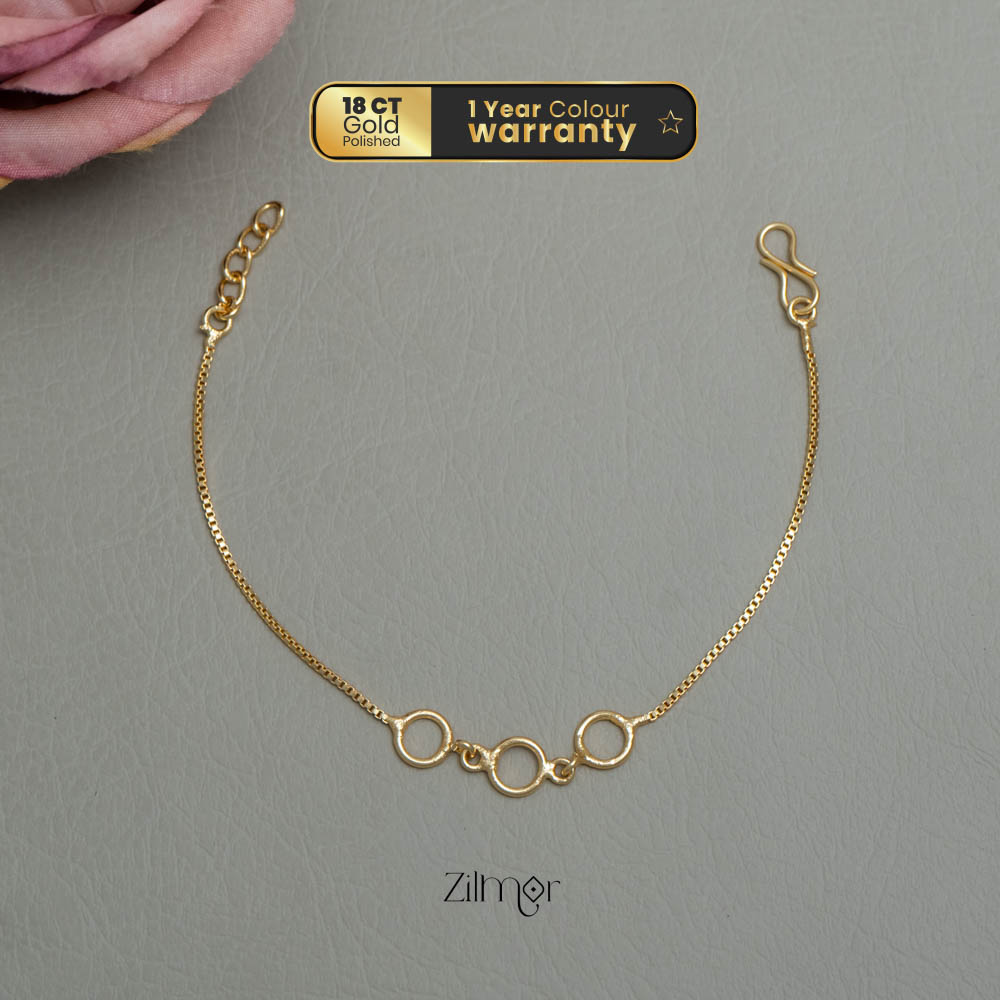 PP101872 - Gold Toned  Daily Wear Bracelet