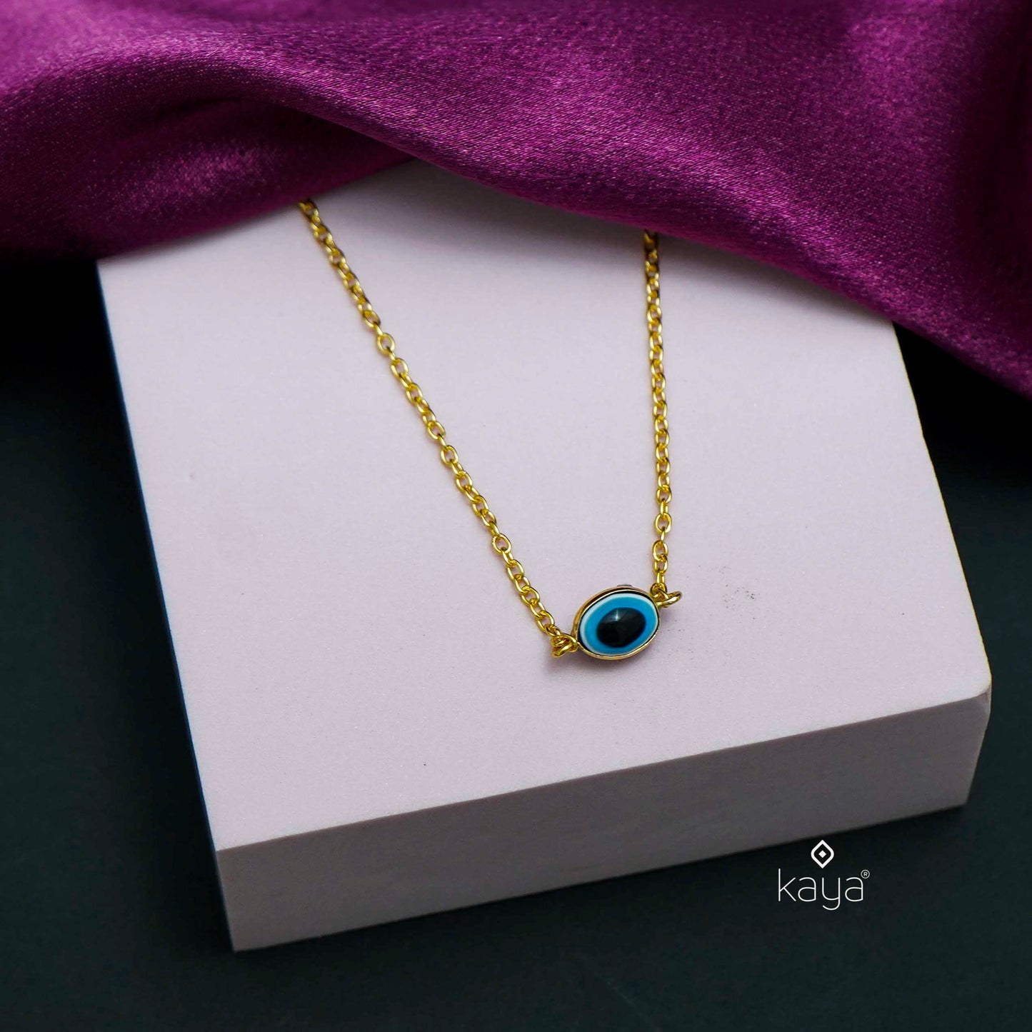 AS101233 - Simple pendant Evil Eye Necklace