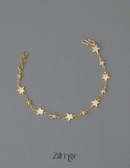 KT1011702- Anti-Tarnish Star Design Bracelet