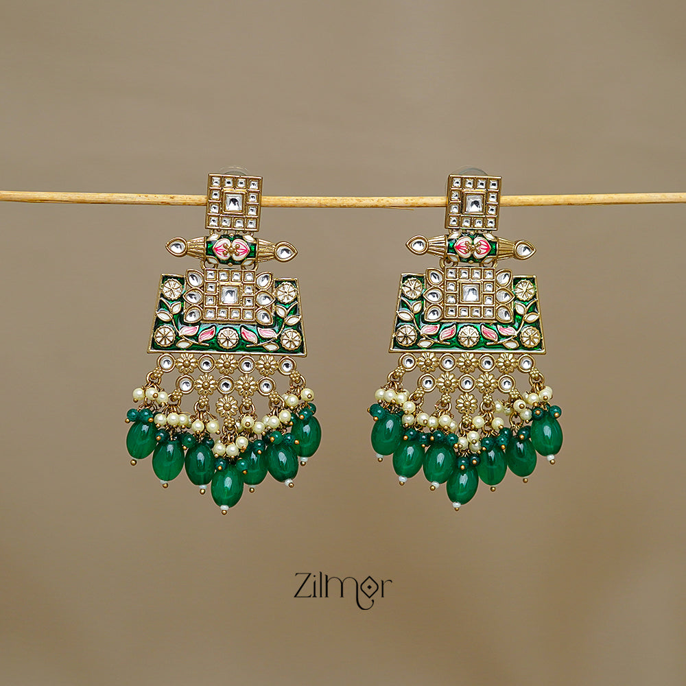 FS1011247 - Designer Kundan Party Earrings