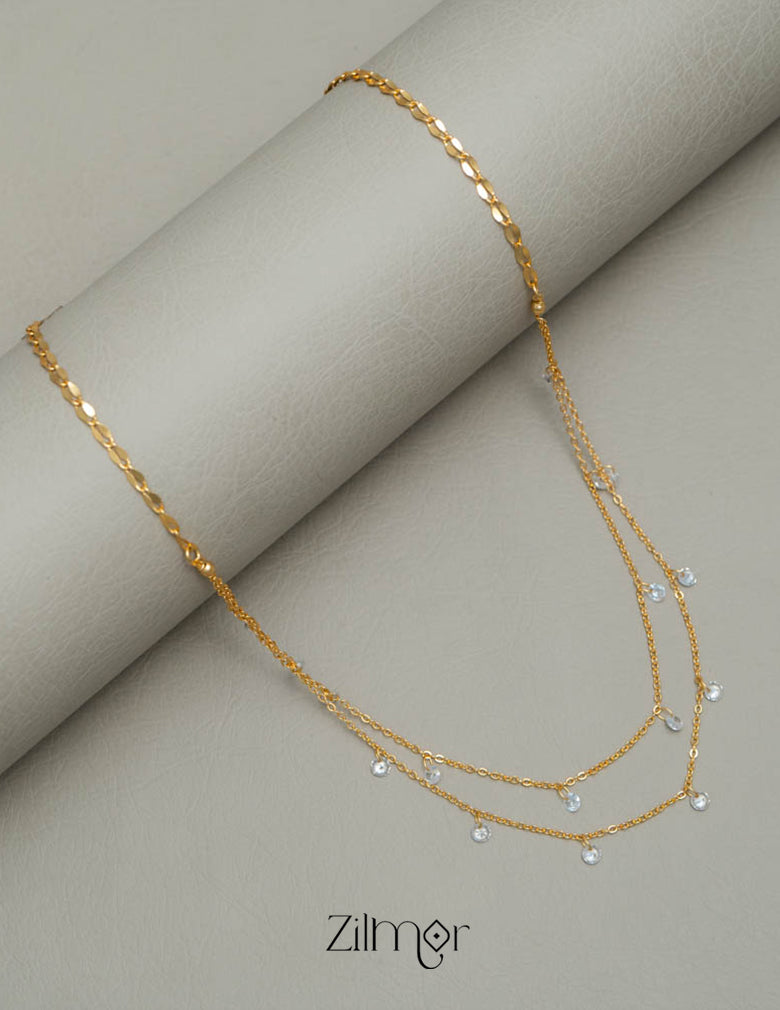 PE101850 - Modern  Gold Plated Necklace 4-Zilmor