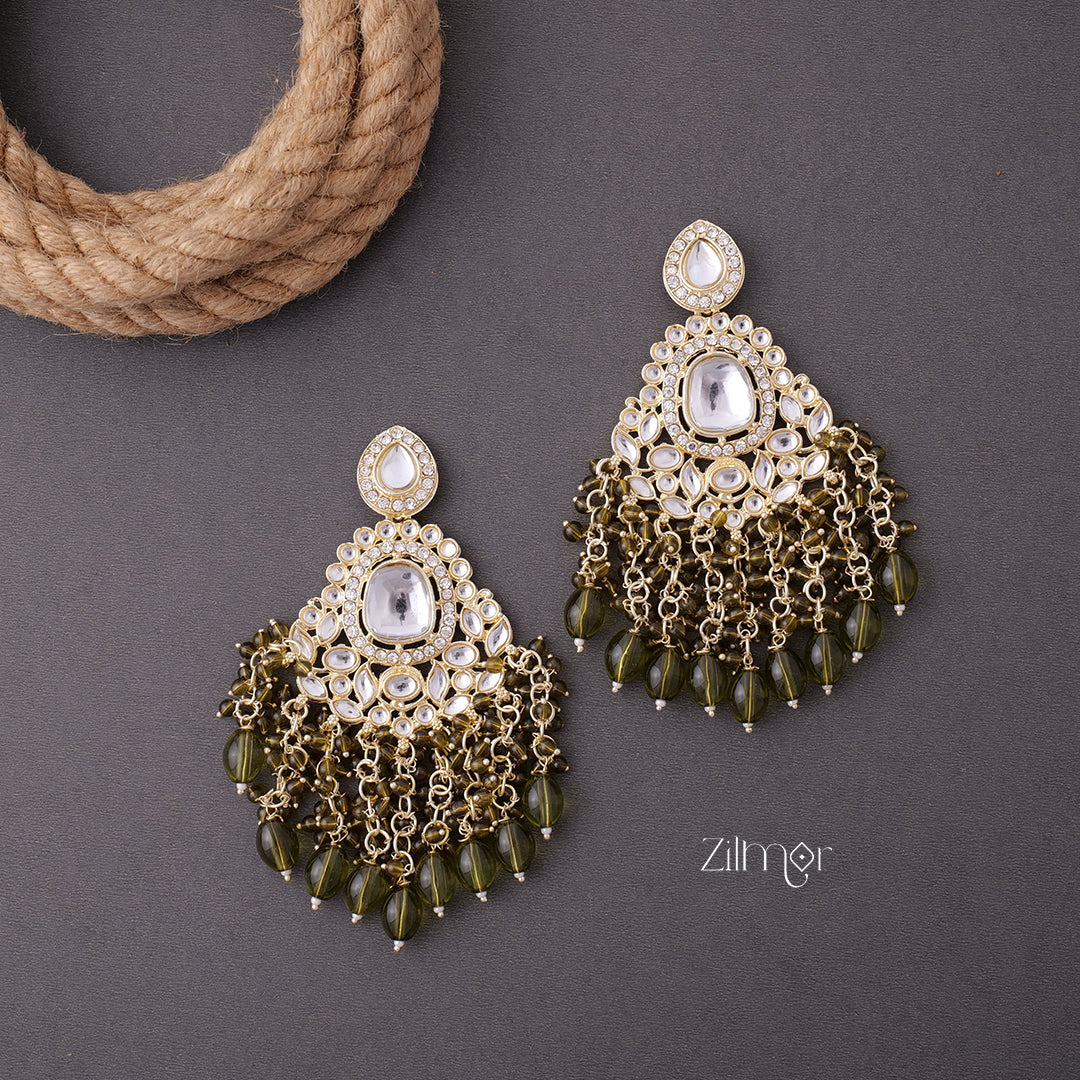 KV200116 - Designer Chandbali Earrings