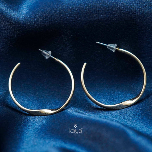 Simple Hoops Earrings - PT100388