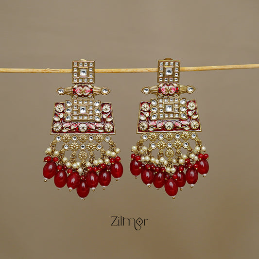 FS1011247 - Designer Kundan Party Earrings