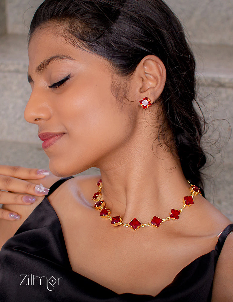 Hina - Stone Necklace Set 6-Zilmor