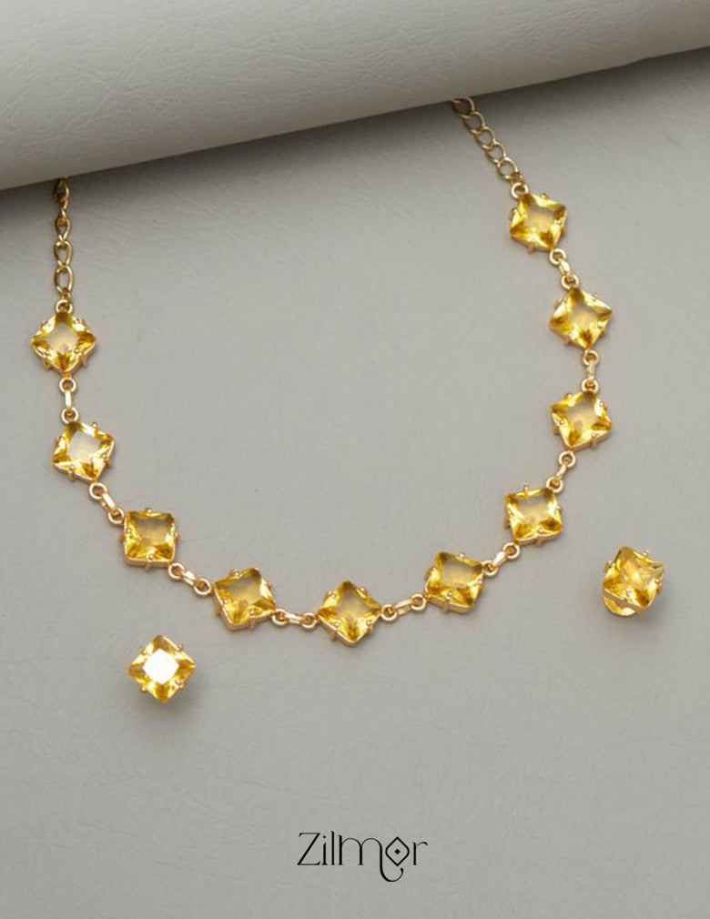 Hina - Stone Necklace Set 3-Zilmor