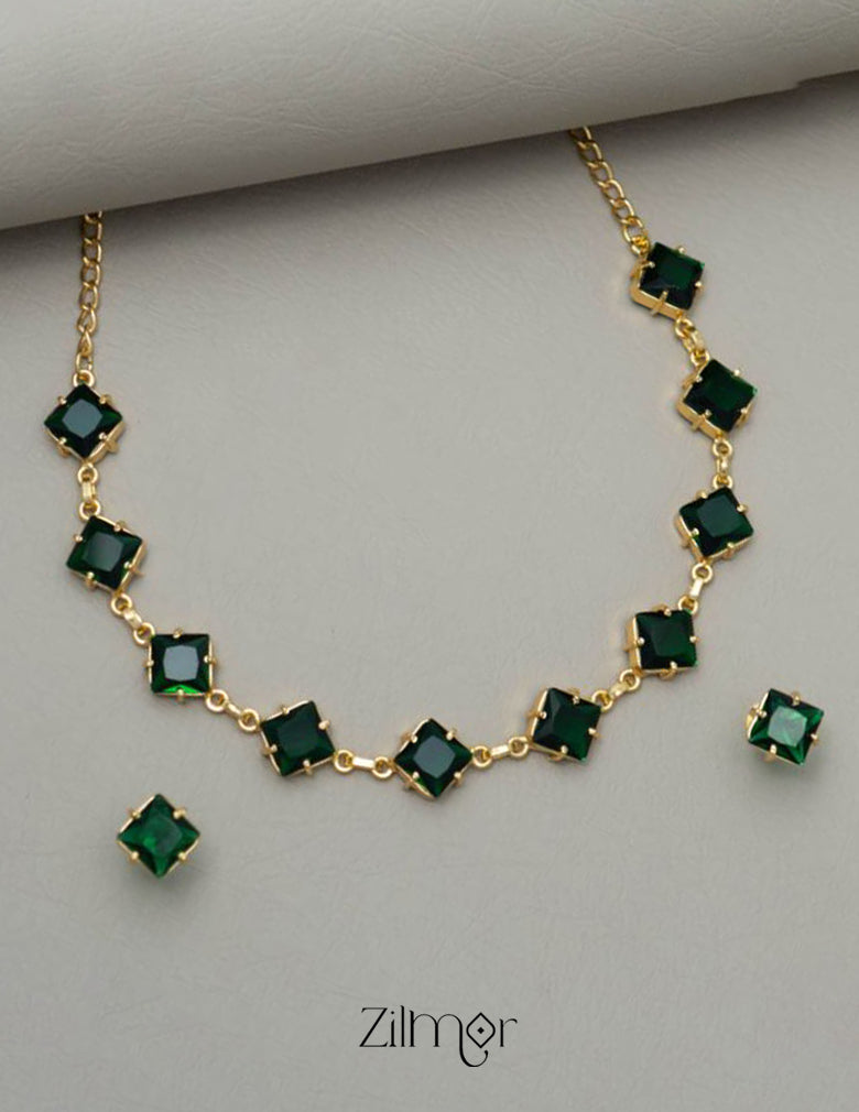 Hina - Stone Necklace Set 5-Zilmor