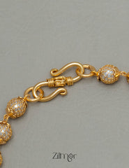 PE101913 - Pearl Stone Simple Necklace 3-Zilmor