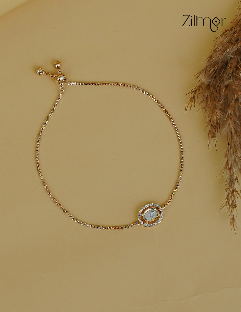 Polki AD Stone Adjustable Bracelet - FS1012356
