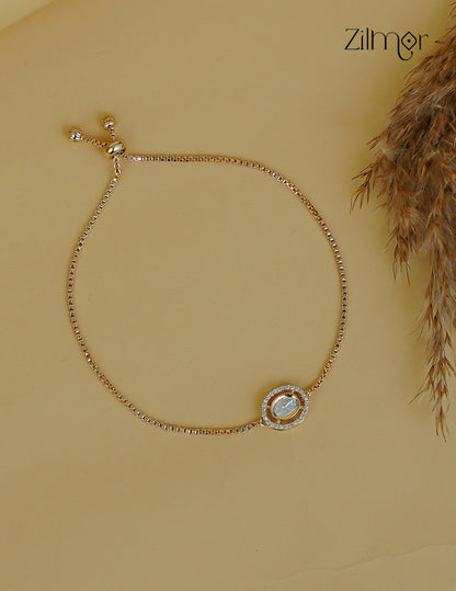 Polki AD Stone Adjustable Bracelet - FS1012356