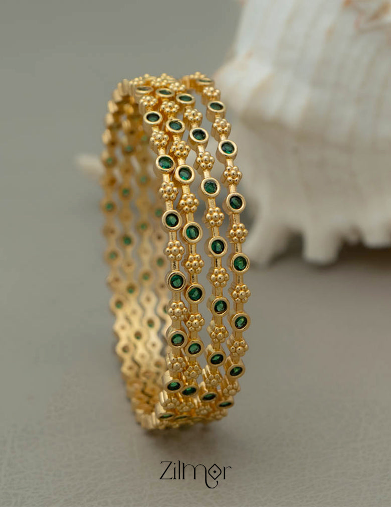 AD stone bangle  - PE10055 2-Zilmor
