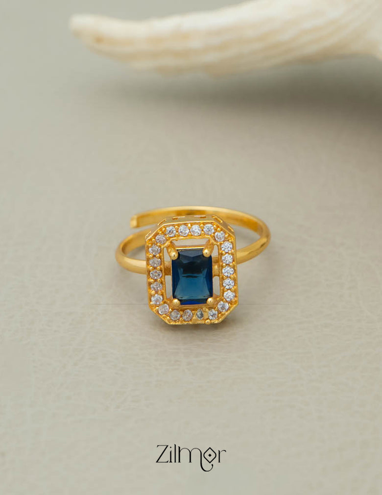 AG101022 - Gold tone AD Ring (color option) 2-Zilmor