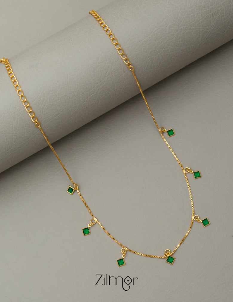 AG101682 - Gold Toned Necklace 2-Zilmor