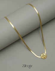 AI101096 - Simple pendant Necklace 1-Zilmor