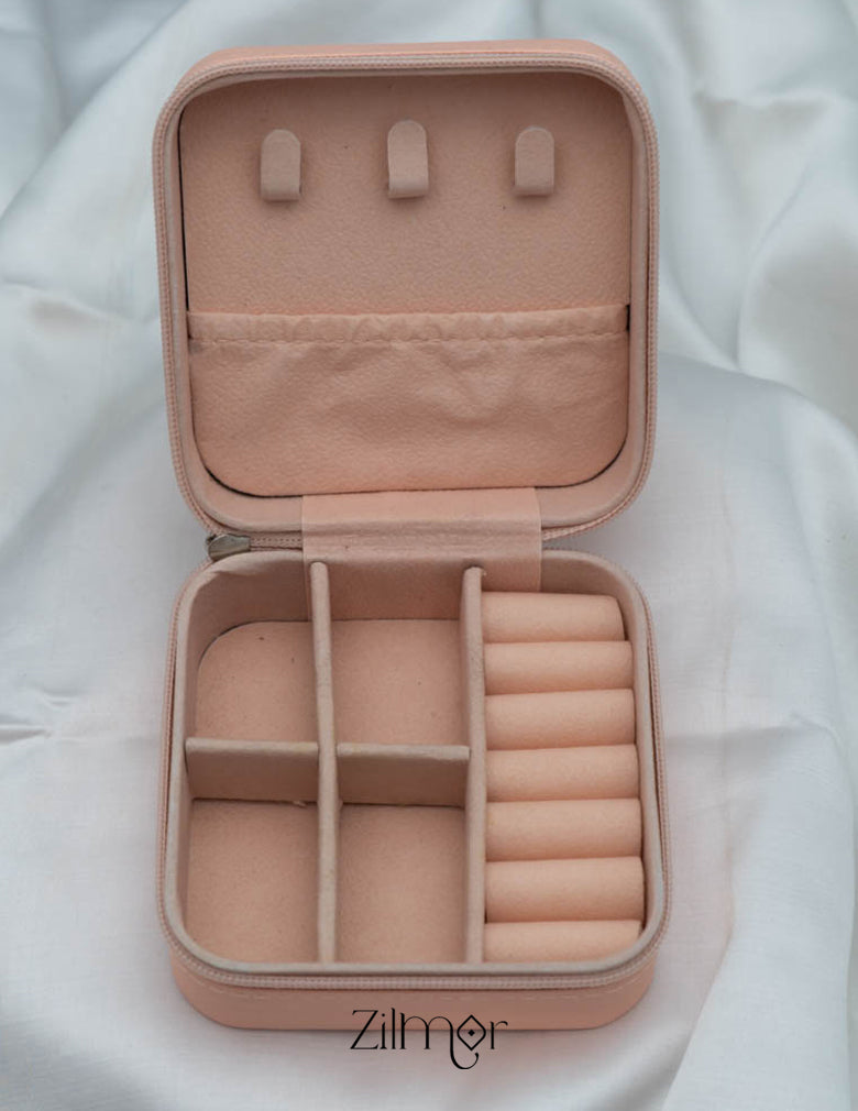 AI101097 - Portable Jewellery Storage Holder for Rings Earrings/Small Jewelry Box 4-Zilmor