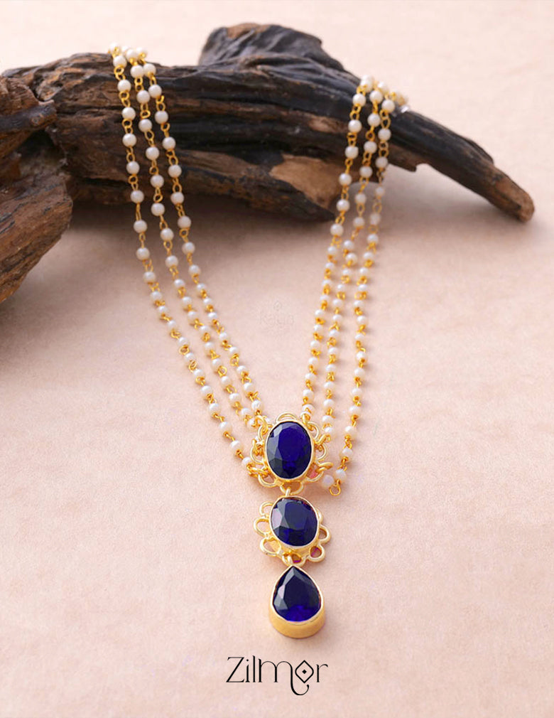 AS101051 - Pearl Layer Necklace 6-Zilmor