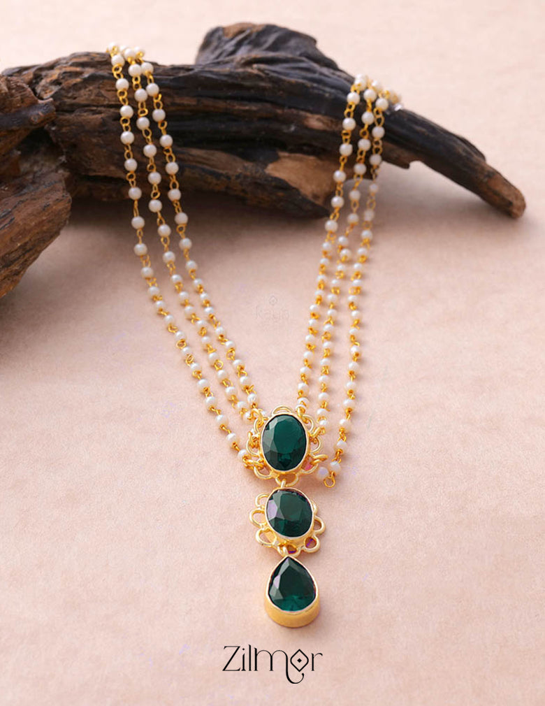 AS101051 - Pearl Layer Necklace 4-Zilmor