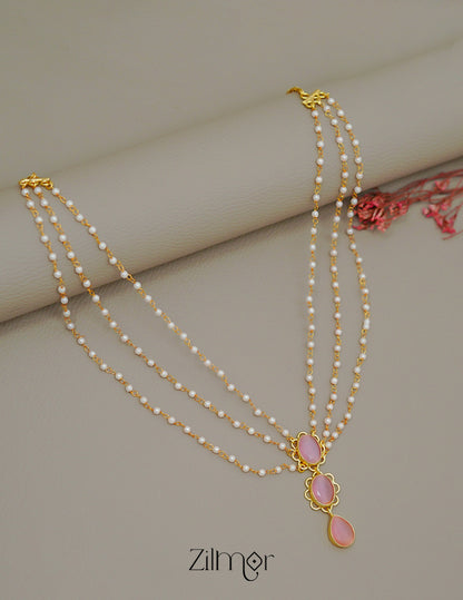 AS101051 - Pearl Layer Necklace 3-Zilmor