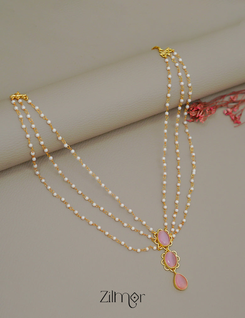 AS101051 - Pearl Layer Necklace 3-Zilmor