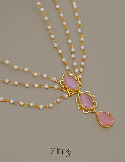 AS101051 - Pearl Layer Necklace 7-Zilmor