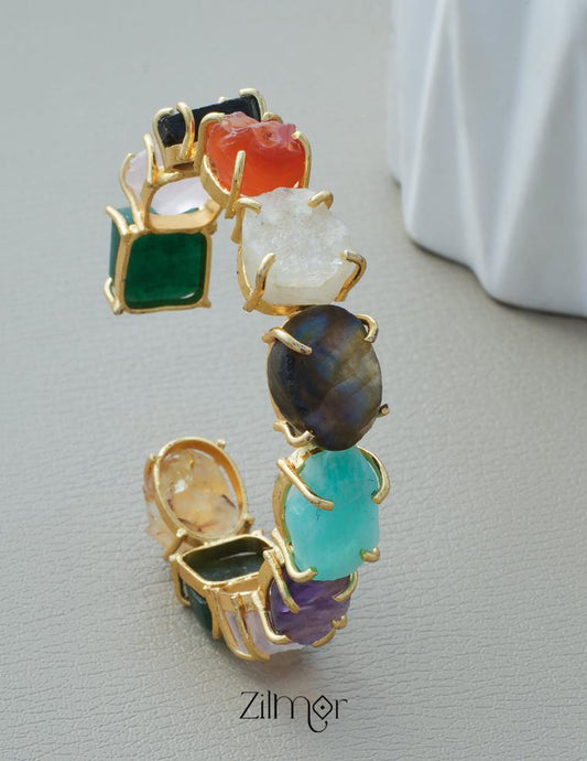 AS1011269 - Natural Rough  Stone Bangle