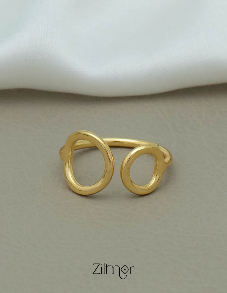 AS101127 - Open Face Golden Ring 1-Zilmor