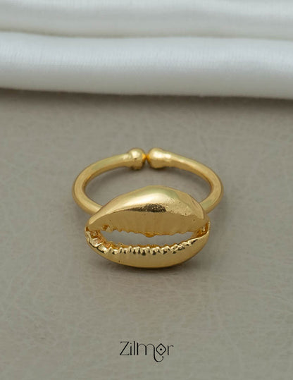 AS101275 -Marina Shell adjustable Ring 2-Zilmor