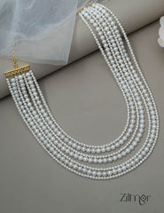 AS101458 - Pearl layer Necklace 2-Zilmor